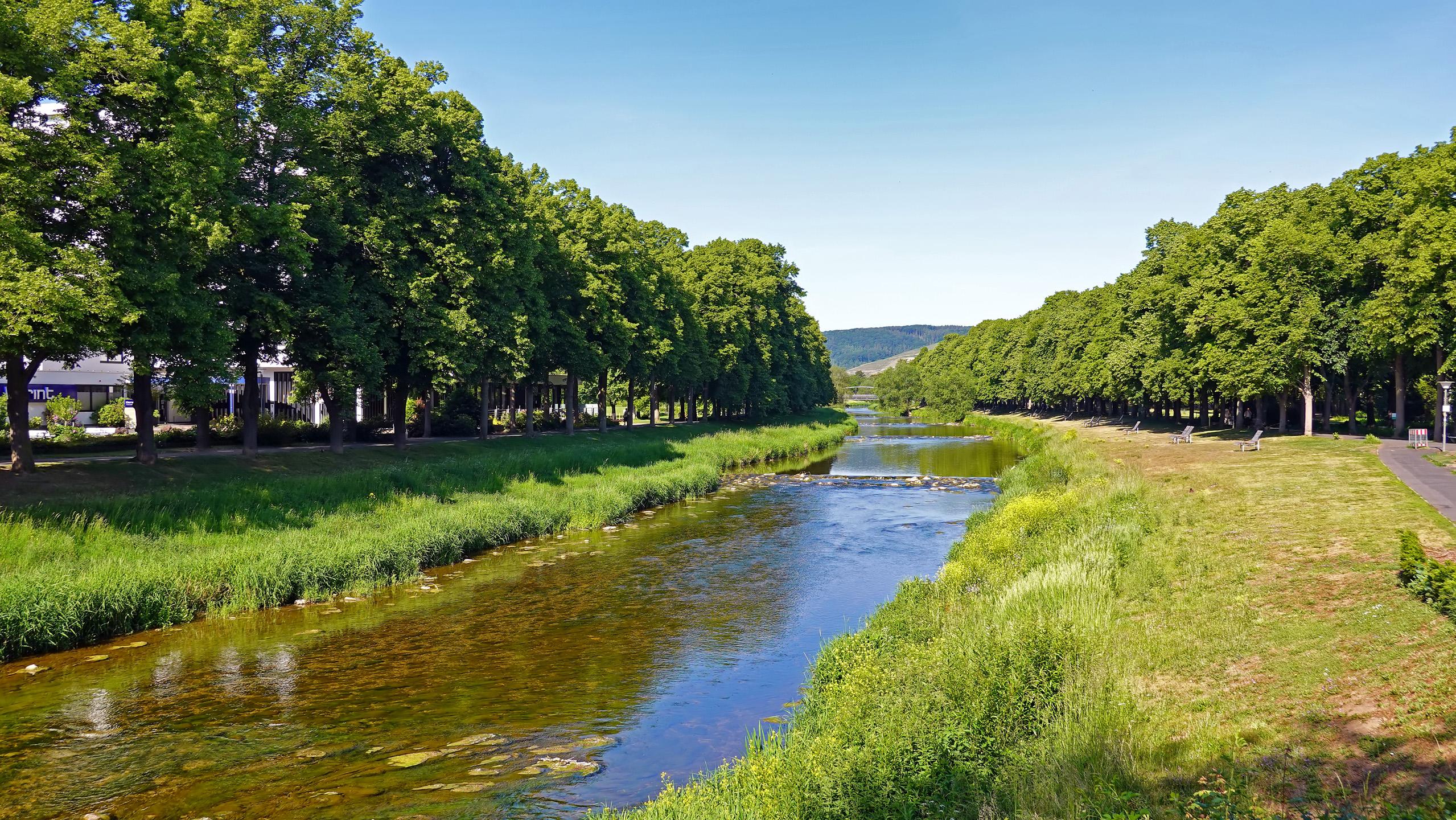 Ahr in Bad Neuenahr (Maria-Hilf-Brücke)